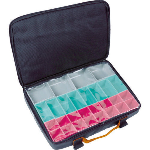 ＴＲＵＳＣＯ　プロ用段積みバッグ　ＳＴＡＣＫ　ＢＬＯＣＫ　パーツケース　４２０Ｘ７０　Ｆタイプ SB-PT42B-F