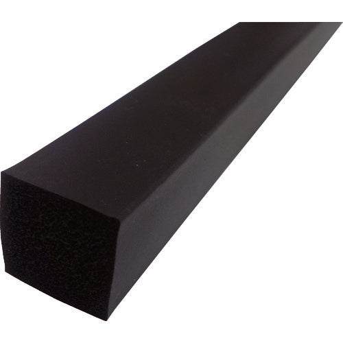 ＴＲＵＳＣＯ　スポンジ角紐（ＥＰＤＭ）１０Ｘ１０　１０ｍ巻 EPDM-1010K-10M