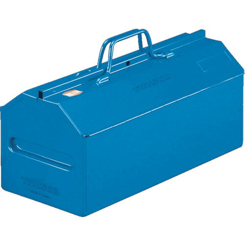 ＴＲＵＳＣＯ　山型中皿付工具箱　４６１Ｘ２０１Ｘ２６１　ブルー L-450-B