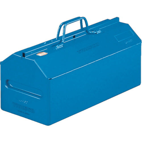ＴＲＵＳＣＯ　山型中皿付工具箱　５３３Ｘ２１２Ｘ２６０　ブルー L-530-B