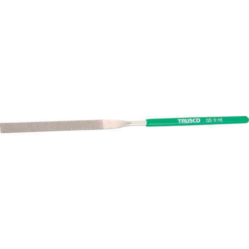 ＴＲＵＳＣＯ　ダイヤモンドヤスリ　精密用＃１７０　平　１本入　全長２００ｍｍ（５本組サイズ） GS-5-HI