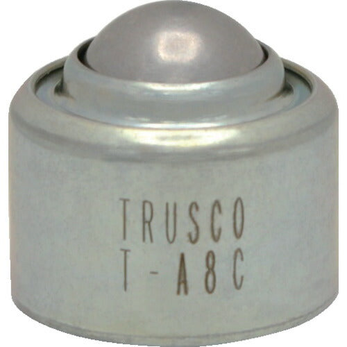 ＴＲＵＳＣＯ　ボールキャスター　プレス成型品上向用　スチール製ボール T-A8C