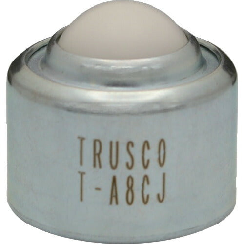 ＴＲＵＳＣＯ　ボールキャスター　プレス成型品上向用　樹脂製ボール T-A8CJ