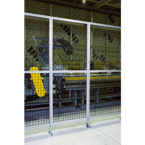 ＴＲＵＳＣＯ　アルミ安全フェンス扉　間口１０００ｍｍＸ高さ１８００ｍｍ　ピッチ３０　シルバー AFT1810-SV