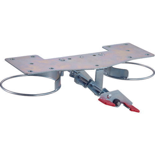 【取寄品】 ＴＲＵＳＣＯ プレス製台車 ドンキーカート用リング式ストッパー 自在２輪用 400JRS 【送料都度見積】