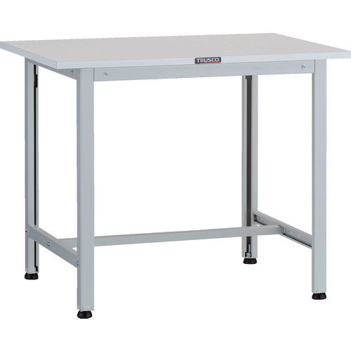 ＴＲＵＳＣＯ　軽荷重作業台（２００ｋｇ）ＡＯ型　９００Ｘ６００ＸＨ７４０　基本タイプ　ホワイト色 AO-0960