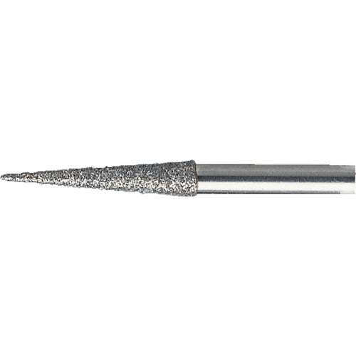 ＴＲＵＳＣＯ　ダイヤモンドバー　Φ１．８Ｘ刃長１０Ｘ軸１．６　＃１４０ T1-101M