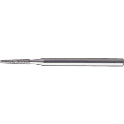 ＴＲＵＳＣＯ　ダイヤモンドバー　Φ１．８Ｘ刃長１０Ｘ軸３　＃１４０ T3-120M