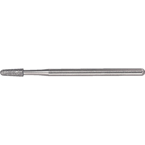 ＴＲＵＳＣＯ　ダイヤモンドバー　Φ２．５Ｘ刃長７Ｘ軸３　＃１４０ T3-122M