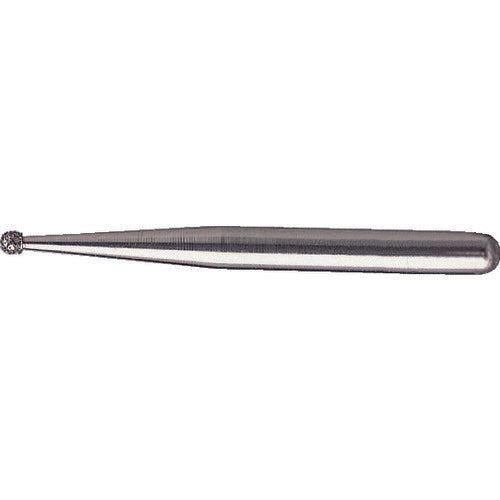 ＴＲＵＳＣＯ　ダイヤモンドバー　Φ０．９Ｘ軸１．６　＃１４０ T1-532M