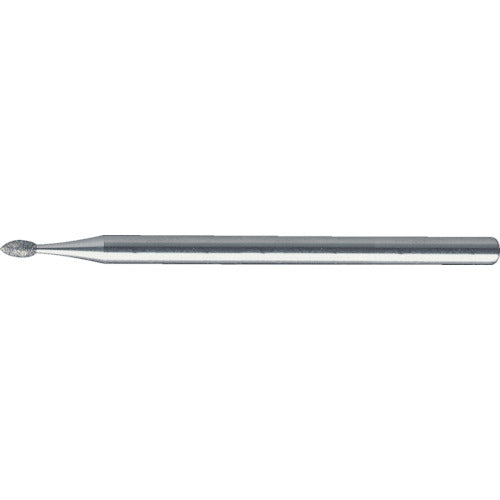 ＴＲＵＳＣＯ　ダイヤモンドバー　Φ１．８Ｘ刃長３．５Ｘ軸３　＃１４０ T3-628M