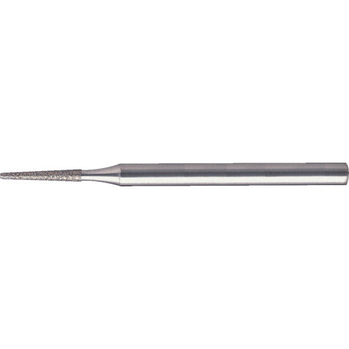 ＴＲＵＳＣＯ　ダイヤモンドバー　Φ１．６Ｘ刃長７Ｘ軸３　＃１４０ T3-840M