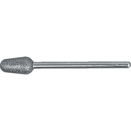 ＴＲＵＳＣＯ　ダイヤモンドバー　Φ６Ｘ刃長１１．２Ｘ軸３　＃１４０ T3-048M