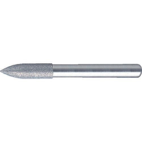 ＴＲＵＳＣＯ　ダイヤモンドバー　Φ６Ｘ刃長２２Ｘ軸６　＃１００ T6-203C