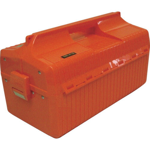 【送料都度見積】ＴＲＵＳＣＯ　メンテナンスＢＯＸ　オレンジ GS-410(O)