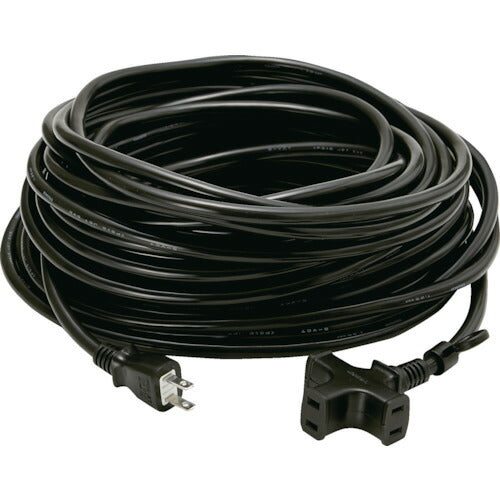 ＴＲＵＳＣＯ　３個口ソフトタイプ延長コード　２０ｍ　ブラック TKC15-203PSBK