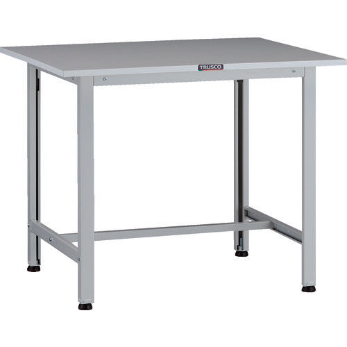 ＴＲＵＳＣＯ　軽荷重作業台（２００ｋｇ）ＡＯ型　９００Ｘ７５０ＸＨ７４０　基本タイプ　ホワイト色 AOR-0975