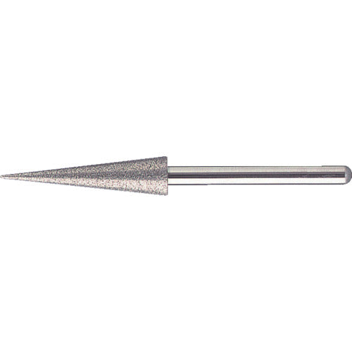 ＴＲＵＳＣＯ　ダイヤモンドバー　Φ６Ｘ刃長２５．１Ｘ軸３　＃１００ T3-264C