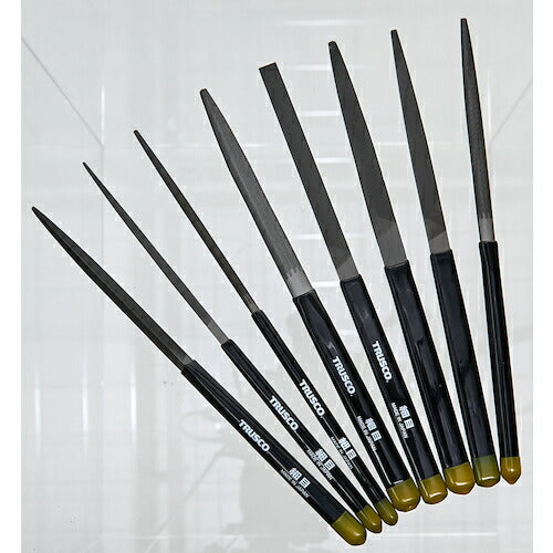 ＴＲＵＳＣＯ 組ヤスリセット 細目 全長２００ｍｍ（８本組サイズ） TST008-03