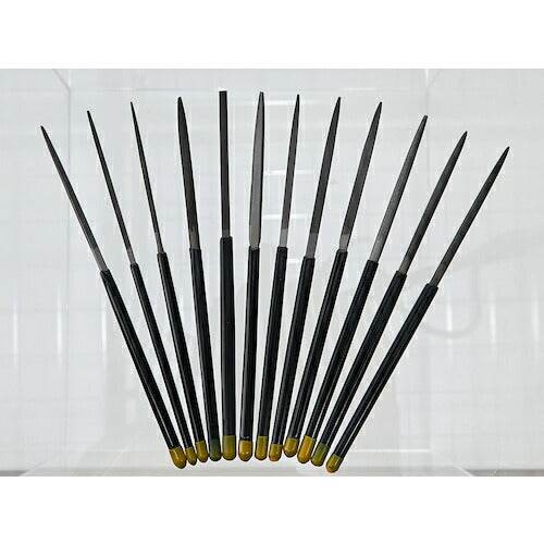 ＴＲＵＳＣＯ 組ヤスリセット 中目 全長１７０ｍｍ（１２本組サイズ） TST012-02