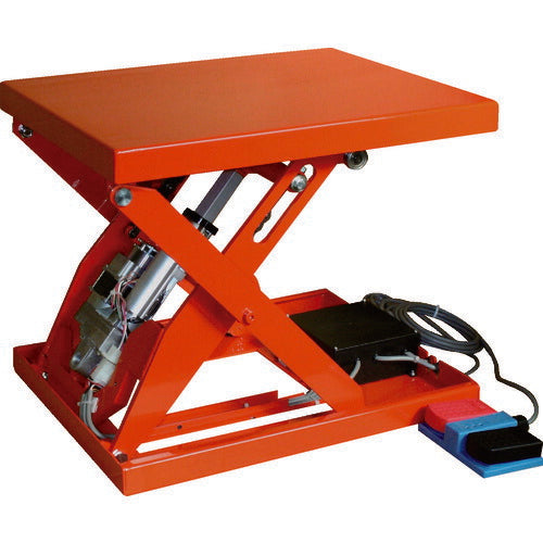 ＴＲＵＳＣＯ　テーブルリフト１５０ｋｇ（電動Ｂねじ式１００Ｖ）４００×５００ｍｍ HDL-L1545R-12