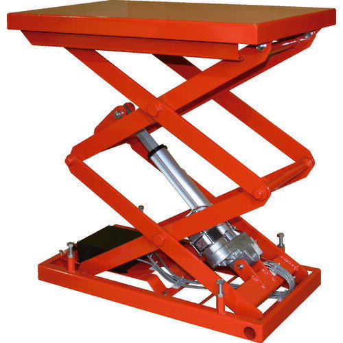 ＴＲＵＳＣＯ　テーブルリフト１００ｋｇ（電動Ｂねじ式１００Ｖ）４００×６５０ｍｍ HDL-W1046R-12