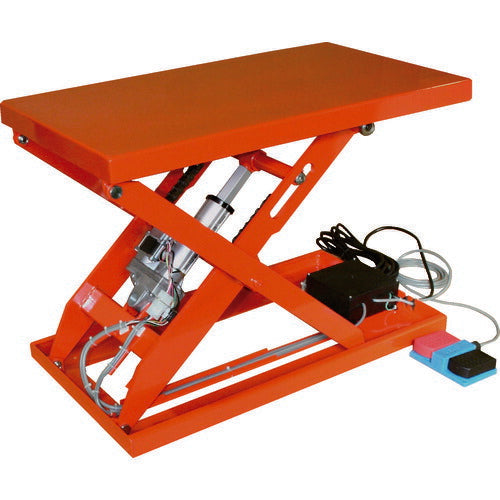 ＴＲＵＳＣＯ　テーブルリフト１００ｋｇ（電動Ｂねじ式２００Ｖ）５２０×８５０ｍｍ HDL-L1058R-22