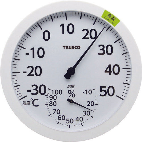 ＴＲＵＳＣＯ アナログ温湿度計 AT-160