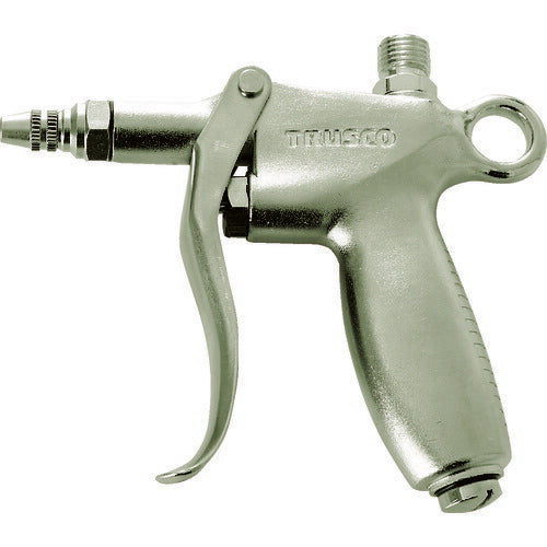ＴＲＵＳＣＯ　エアダスター　引き金式　流量調整ノズル付　吊り下げ式　ニップルタイプ TD-70B-2WRN