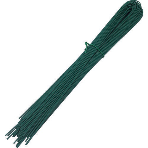 ＴＲＵＳＣＯ 錆びに強いＵ字被覆結束線 緑色 ３５０ｍｍ 約１５０ｇ TUAW-350-GN