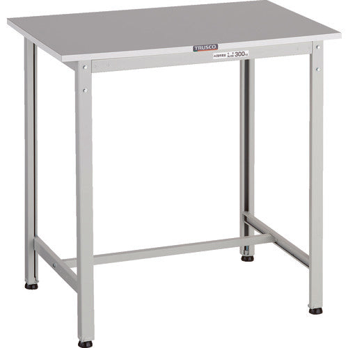 ＴＲＵＳＣＯ　軽荷重立作業台（３００ｋｇ）ＨＡＥ２型　ＲｏＨＳ２対応天板　９００Ｘ６００ＸＨ９００　ホワイト色 HRAE2-0960 W