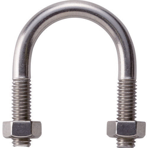 ＴＲＵＳＣＯ　ＳＧＰ用Ｕボルト　ＳＵＳ３０４　呼び径１５Ａ　ねじ径Ｍ６ TSGP-BTM6-15A-S