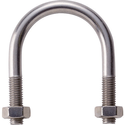 ＴＲＵＳＣＯ　ＳＧＰ用Ｕボルト　ＳＵＳ３０４　呼び径４０Ａ　ねじ径Ｍ１０ TSGP-BTM10-40A-S