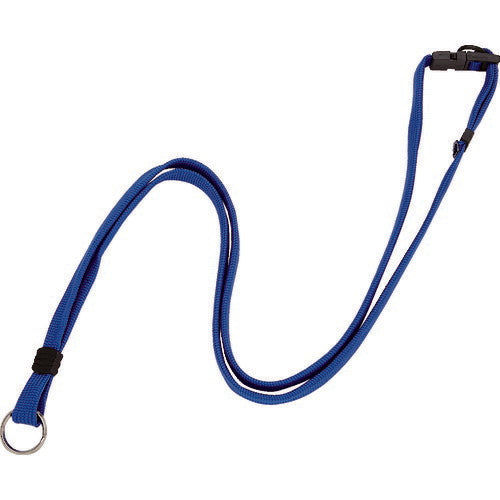 ＴＲＵＳＣＯ　リールクリップ名札用ストラップ　青 TNH-L-B