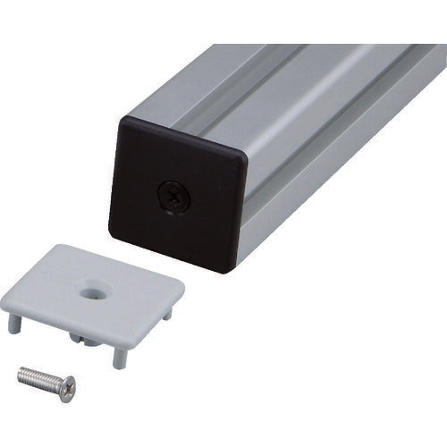 ＴＲＵＳＣＯ　ＴＳＦ４０用フレームキャップロックタイプＮ４０４０（ブラック） TSFK06LB
