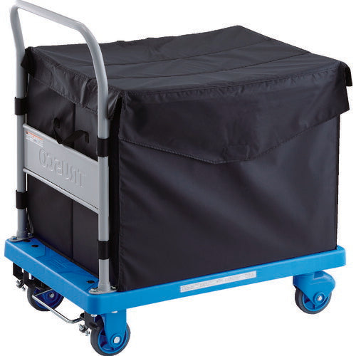ＴＲＵＳＣＯ　樹脂台車　グランカートサイレント　ＣＨＢＡハンドトラックボックス付　９００Ｘ６０５ TPX-902S-CHB
