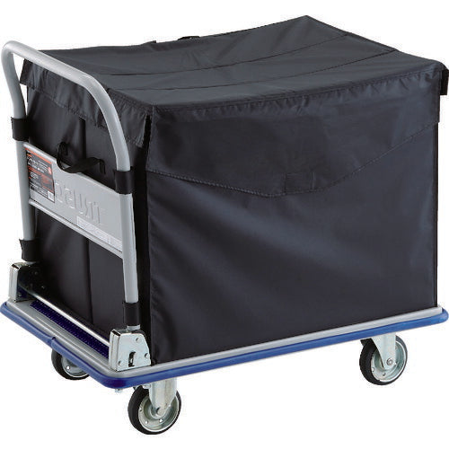 ＴＲＵＳＣＯ　プレス製台車　ドンキーカート　折りたたみ式　ＣＨＢハンドトラックボックス付　９１５Ｘ６１５ 301N-CHB