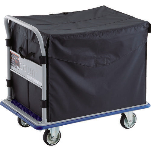 ＴＲＵＳＣＯ　プレス製台車　ドンキーカート　固定式　ＣＨＢハンドトラックボックス付　９１５Ｘ６１５ 302N-CHB