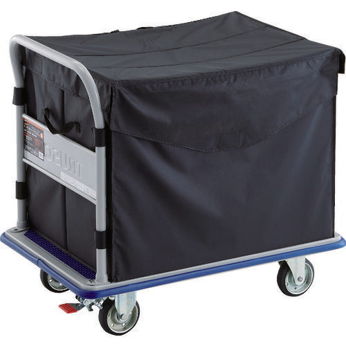 ＴＲＵＳＣＯ　プレス製台車　ドンキーカート　固定式　ＣＨＢハンドトラックボックス付　ストッパー付　９１５Ｘ６１５ 302NS-CHB