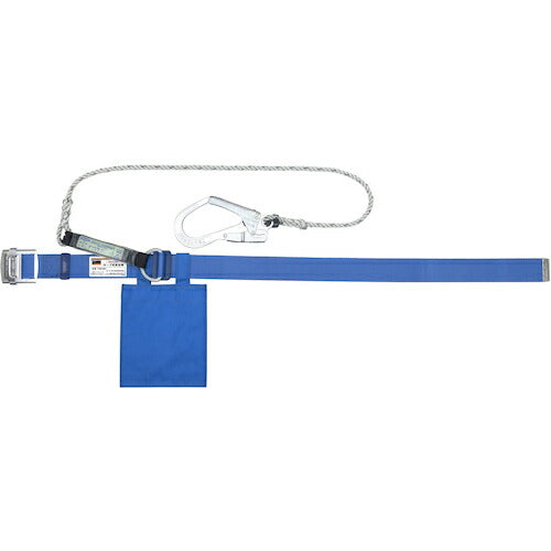 ＴＲＵＳＣＯ　ロープ式　胴ベルト型墜落制止用器具　幅５０ｍｍＸ長さ１１５０ｍｍ　ブルー TSB-99A-B