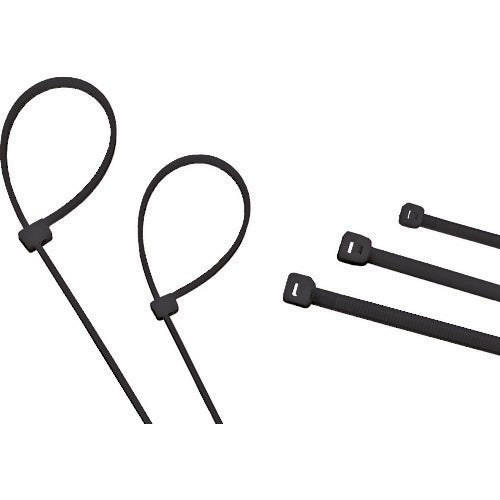 ＴＲＵＳＣＯ　ケーブルタイ　幅７．８ｍｍＸ３６４ｍｍ　最大結束Φ１０５　耐候性　５０本入 TRCVJ-364WW
