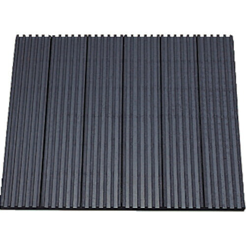 ＴＲＵＳＣＯ　防振パット　耐熱耐油性　シートタイプ　３００×３００　厚み２０ｍｍ　合成ゴム OH-20CR