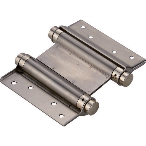 ＴＲＵＳＣＯ　ステンレス製自由蝶番　両開　全長１２７ｍｍ　（２個入） FH127-SUS-B
