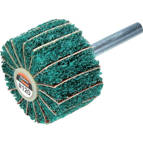 ＴＲＵＳＣＯ　ナイロンミックスホイール　外径４０Ｘ厚２５Ｘ軸６　１２０♯　５個入 FM4025-120