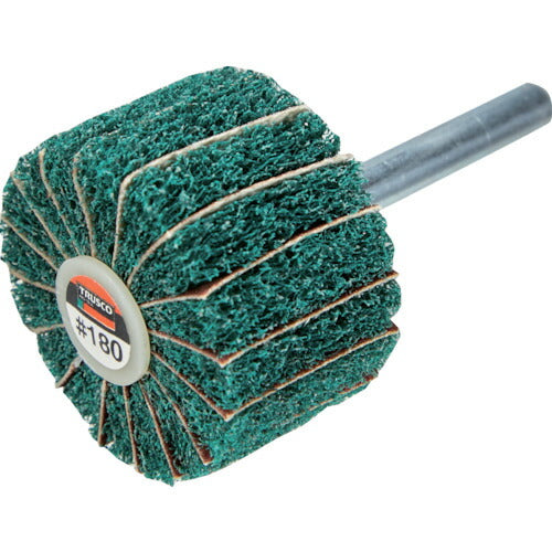ＴＲＵＳＣＯ　ナイロンミックスホイール　外径４０Ｘ厚２５Ｘ軸６　１８０♯　５個入 FM4025-180