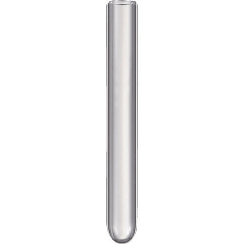 ＴＲＵＳＣＯ　【売切廃番】　石英ガラスチューブ　直口　目盛無し　３ＭＬ　φ１０ｍｍｘ７５ｍｍ　１０本入 QT-10-10S