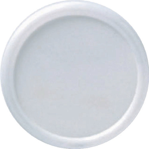ＴＲＵＳＣＯ　丸型名札　クリップピン両用タイプ　Φ４５　白 TCNF45-W