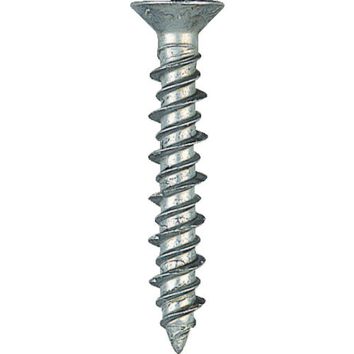 ＴＲＵＳＣＯ　Ｐレスアンカー　サラ頭　ステンレス　４Ｘ２５　２４本入　（コンクリート・ブロック・木材用／ねじ固定式　） PF-425SBT