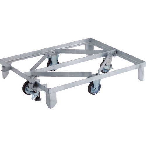 ＴＲＵＳＣＯ　ネットパレット台車　１０１２用　Ｌストッパー付 RBPC-1012S