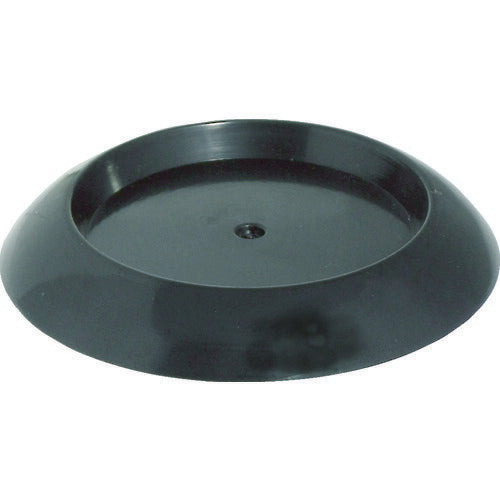ＴＲＵＳＣＯ キャスタ－用受け皿 ６４ＭＭ 黒 １２個入 TUK630-BK-12